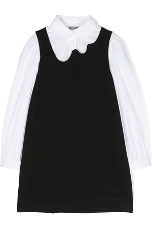 Moschino Vestido con logo bordado