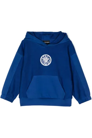 Emporio Armani Sudadera con capucha y parche del logo