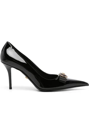 VERSACE Zapatos Gianni Ribbon con tacón de 85 mm