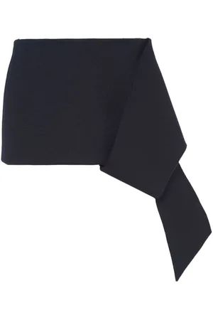 Prada Minifalda con dobladillo asimétrico