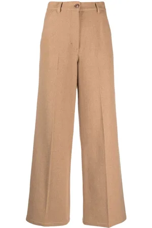 Kenzo Pantalones anchos con etiqueta del logo