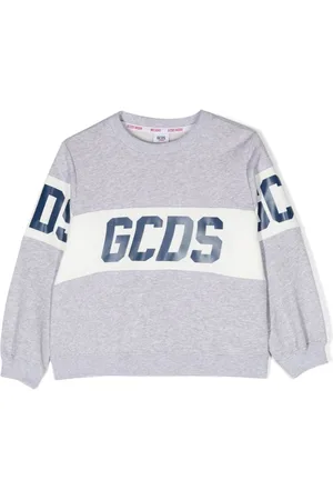GCDS Sudadera con franja del logo