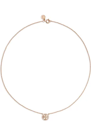 Tory Burch Collar Miller bañado en oro de 18 ct
