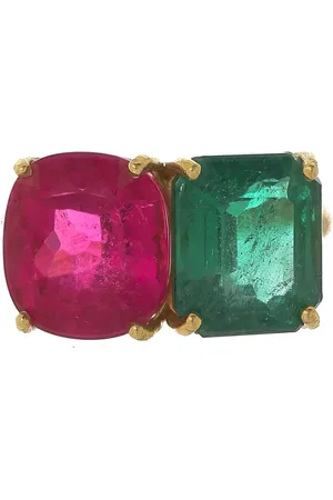 Irene Neuwirth Anillo Gemmy Gem en oro amarillo de 18 ct