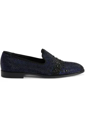 Giuseppe Zanotti Mocasines Marthinique con aplique de cristal