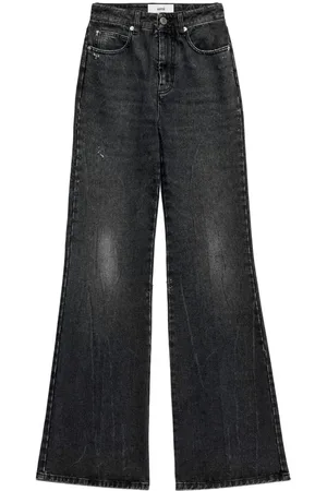 Ami Pantalones anchos de talle medio