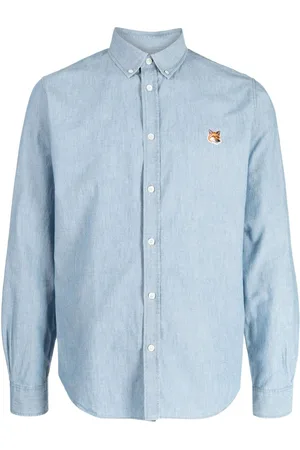 Maison Kitsuné Camisa con parche Fox-head