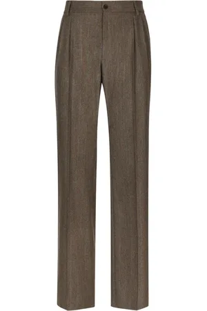 Dolce & Gabbana Pantalones anchos a rayas diplomáticas