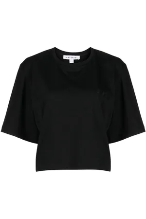 MATÉRIEL by Aleksandre Akhalkatsishvili Camiseta corta con logo bordado