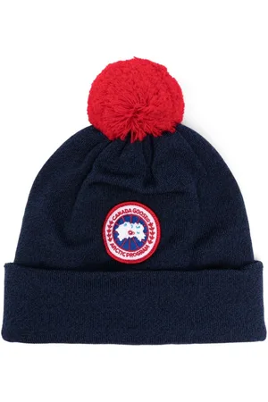 Canada Goose Gorro con parche del logo