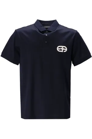 Emporio Armani Polo con cierre con botones