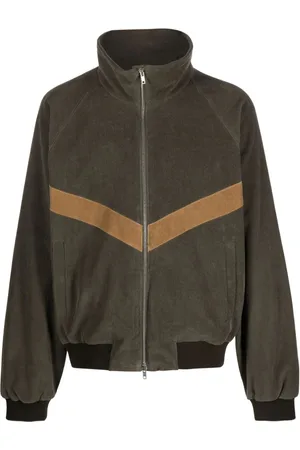 RANRA Chaqueta de pana de talle alto