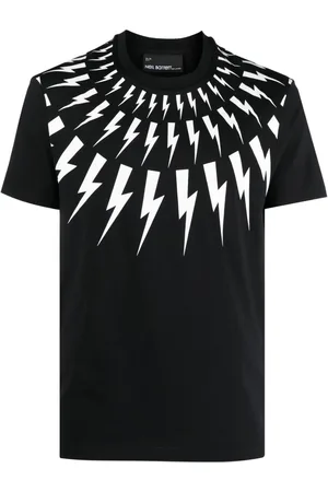 Neil Barrett Camiseta con estampado Thunderbolt