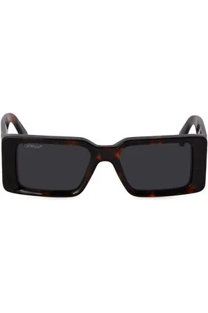 OFF-WHITE Gafas de sol Milano con efecto de carey