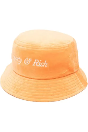 Sporty & Rich Sombrero de pescador con logo bordado