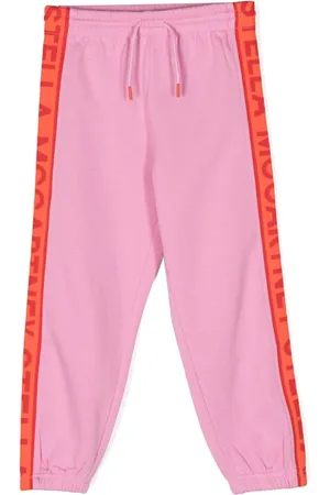Stella McCartney Pantalones de chándal ajustados con logo