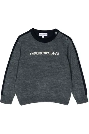 Emporio Armani Jersey con logo bordado