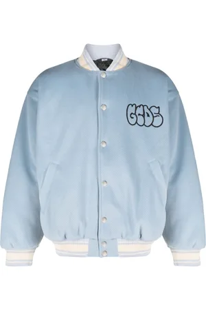 GCDS Chaqueta bómber varsity con logo