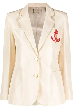 Gucci Blazer con botones y parche