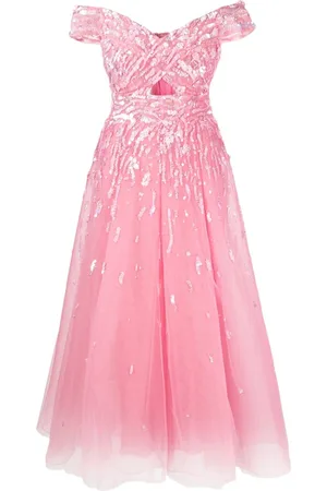 Zuhair Murad Vestido de fiesta con hombros descubiertos