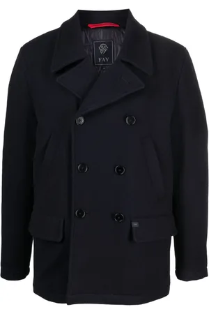 FAY Chaquetón con parche del logo