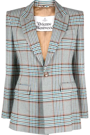 Vivienne Westwood Blazer a cuadros con botones