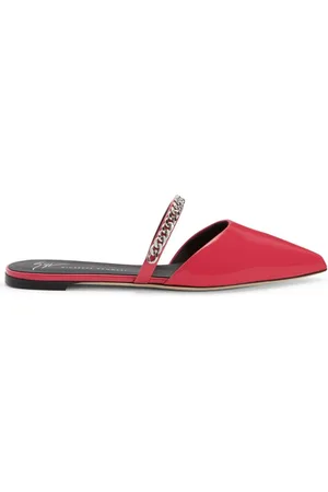Giuseppe Zanotti Mules Laurette con detalle de cadena