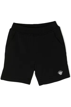 MOSTLY HEARD RARELY SEEN Pantalones cortos de chándal Mini con calavera bordada
