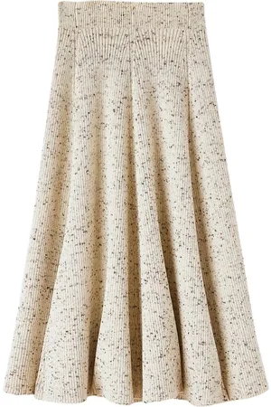 Jil Sander Falda de canalé