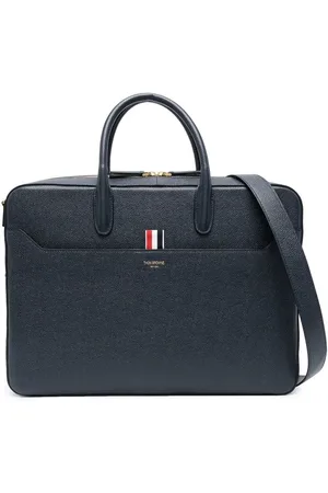 Thom Browne Maletín con efecto granulado