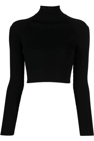 MATÉRIEL by Aleksandre Akhalkatsishvili Jersey de canalé con cuello vuelto