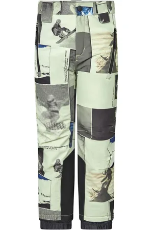 Molo Pantalones impermeables con motivo gráfico