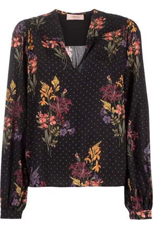 Twin-Set Blusa con varios estampados
