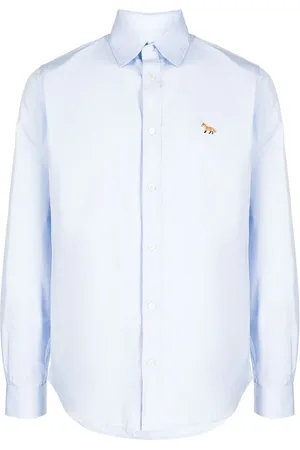 Maison Kitsuné Camisa con bordado Fox