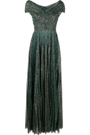 TALBOT RUNHOF Vestido de fiesta con hombros descubiertos