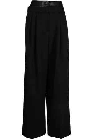 JUUN.J Pantalones anchos con doble capa