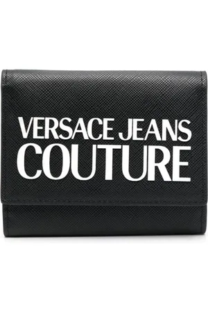 VERSACE Cartera con placa del logo
