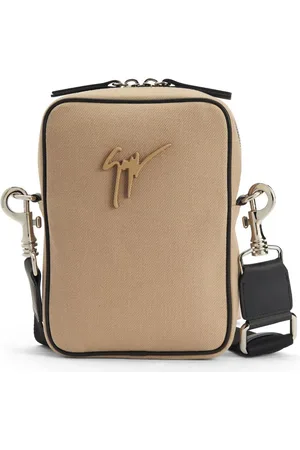 Giuseppe Zanotti Bolso Thoby pequeño con placa del logo