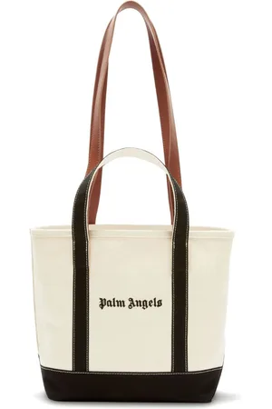 Palm Angels Bolso shopper con logo estampado