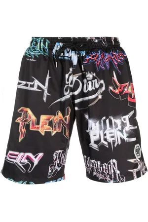 Philipp Plein Bañador con logo estampado