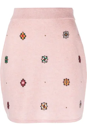 Barrie Falda recta con motivo floral