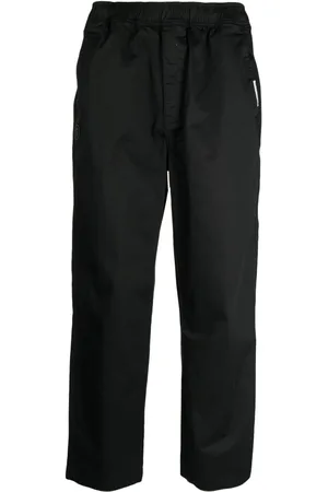 A Bathing Ape Pantalones rectos con cinturilla elástica