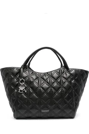 Emporio Armani Bolso shopper oversize acolchado