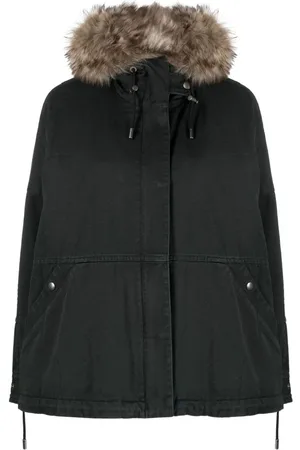 YVES SALOMON Parka con capucha removible