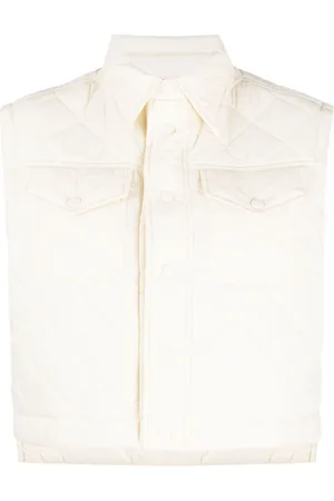 Ralph Lauren Chaleco corto con acolchado de rombos