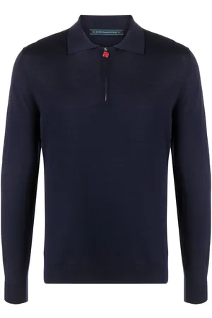 Kiton Polo con media cremallera