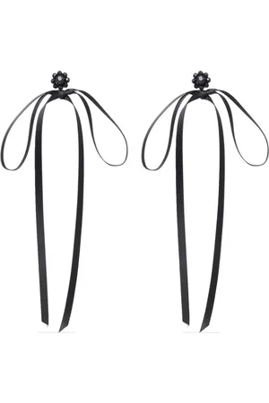 Simone Rocha Pendientes con lazo