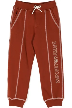 Emporio Armani Pantalones de chándal con logo bordado