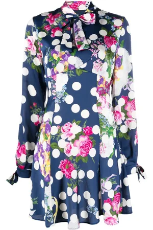 Msgm Vestido corto con motivo de lunares