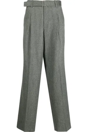 Etudes Pantalones de vestir con cinturón